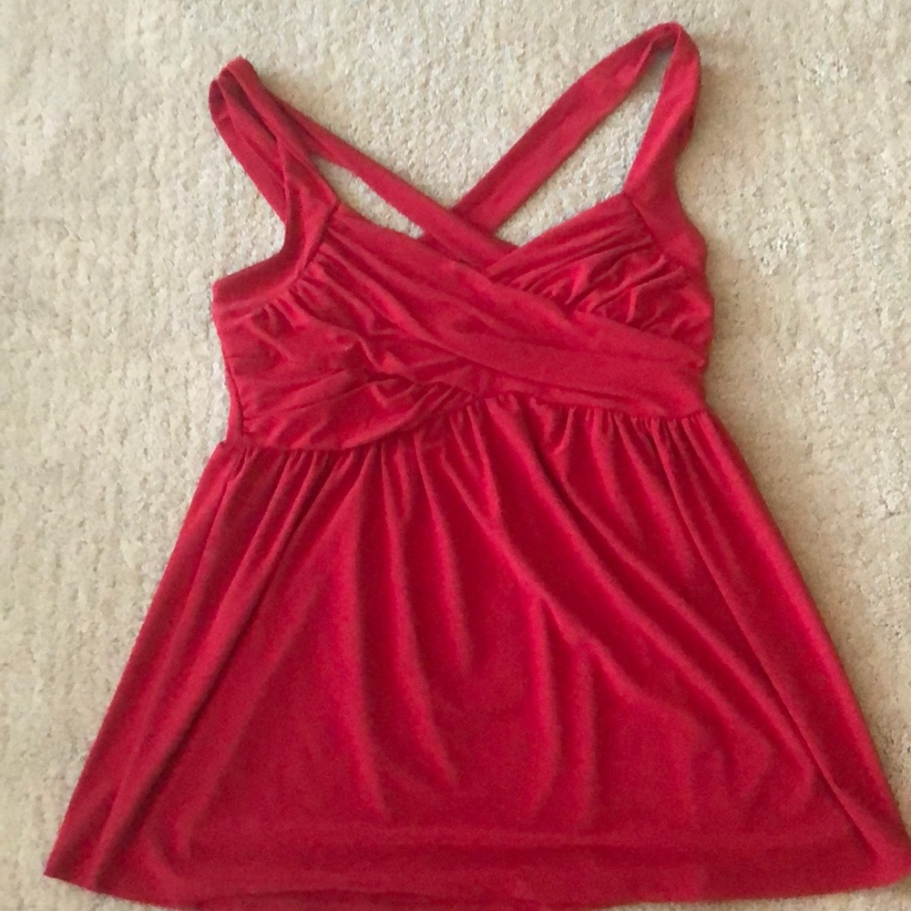 Torrid red strappy top